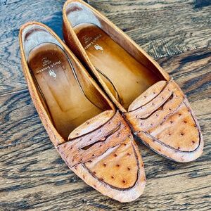 Ostrich Women's Loafers Ralph Lauren 6.5B